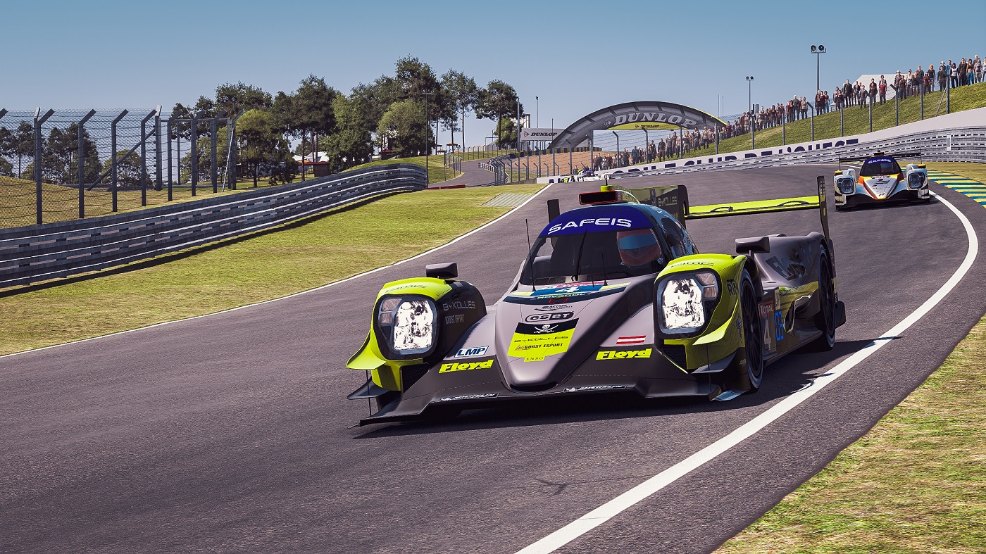 ByKolles Burst Esport after an amazing race on the podium of the first 24 H Le Mans Virtual